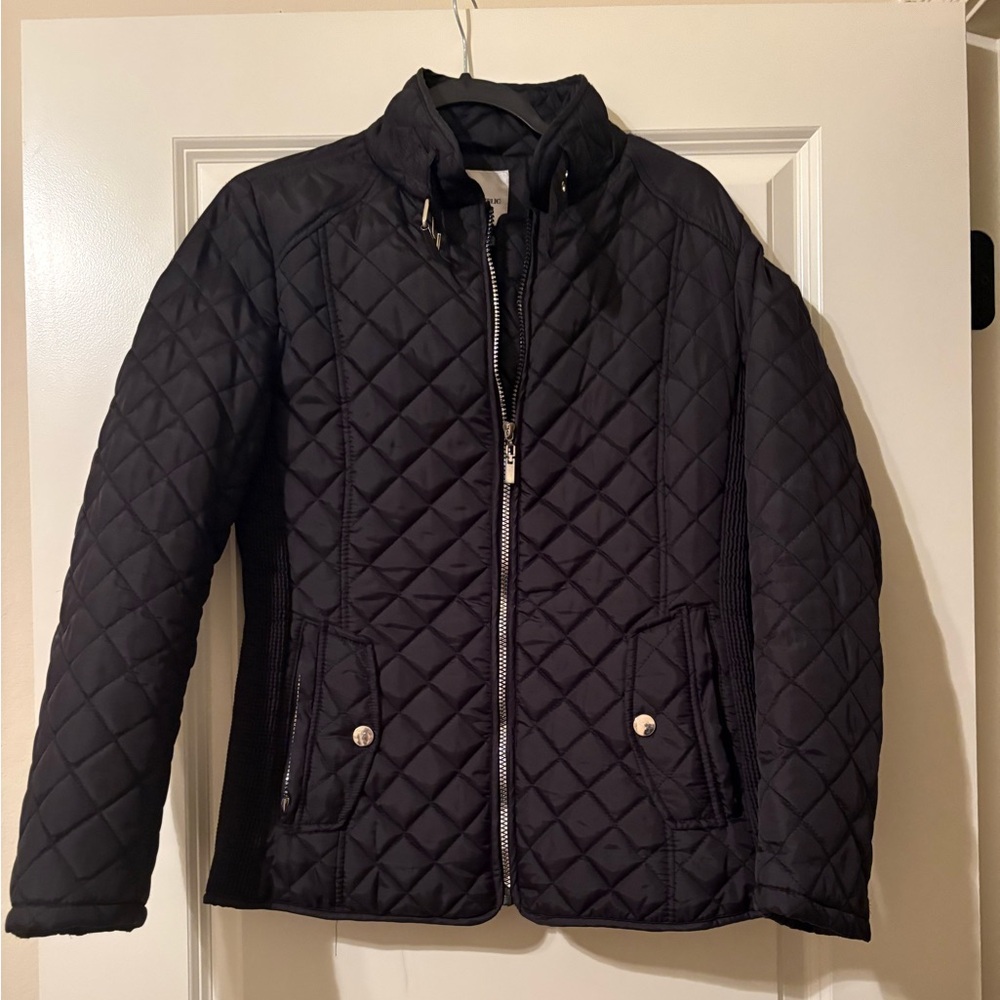 Urban Republic Black Diamond Stitch Puffer Jacket